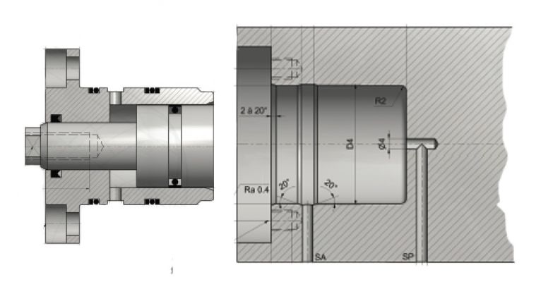 Siłownik Hydrauliczny VPP forma