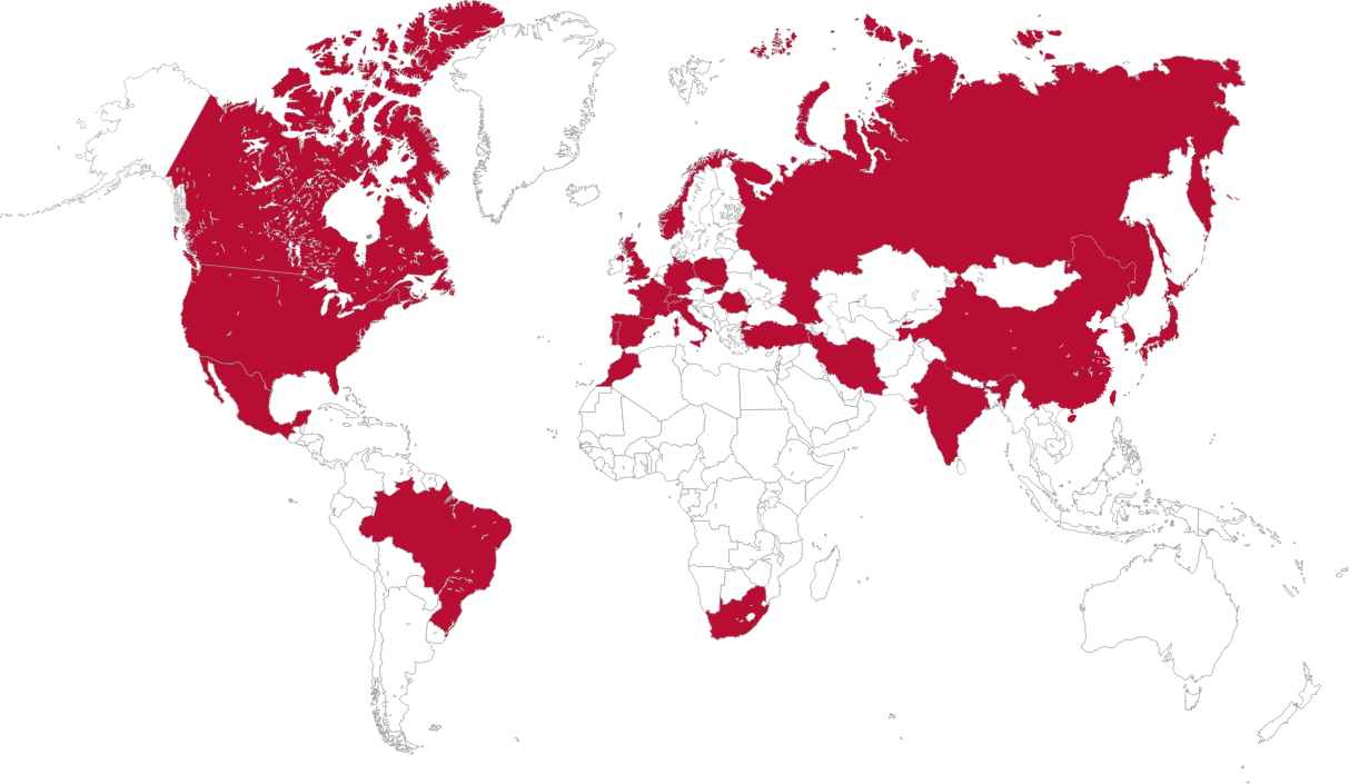 Mapa - Obszar Działania